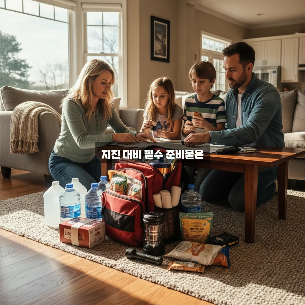 지진 대피 요령 및 필수 가격 체크리스트 완벽 정리 관련 이미지 3