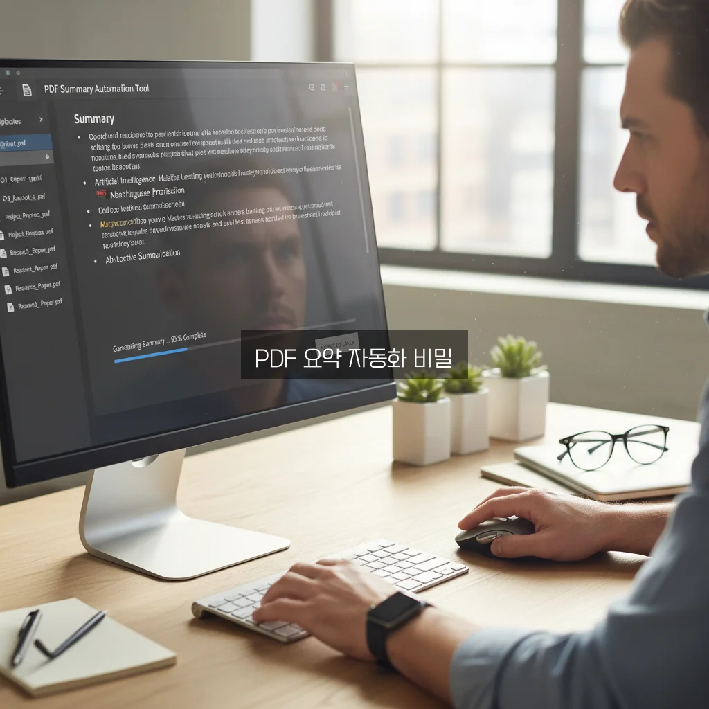 최신 PDF 요약 자동화 초기화 방법 완벽 정리 알아보기 관련 이미지 2