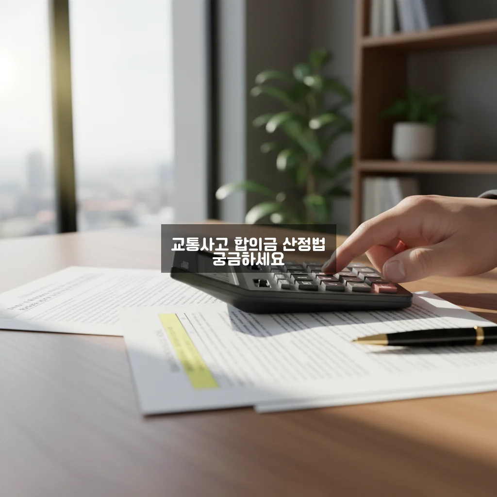 최신 교통사고 합의금 추천과 계산 방법 완벽 정리 관련 이미지 1