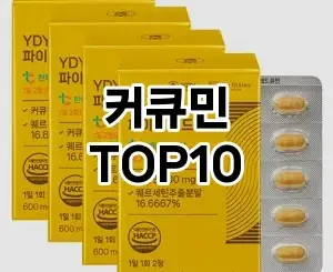 [할인제품]커큐민 추천 순위  TOP10 고르는법