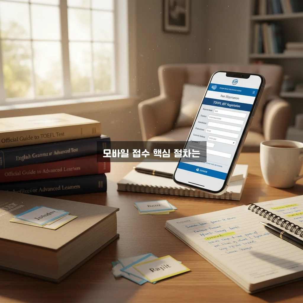 토플 시험 모바일 접수 청구 방법 완벽 가이드 알아보기 관련 이미지 2