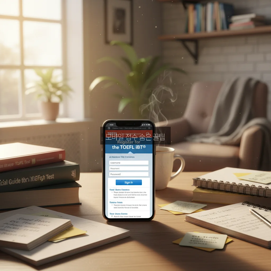 토플 시험 모바일 접수 청구 방법 완벽 가이드 알아보기 관련 이미지 3