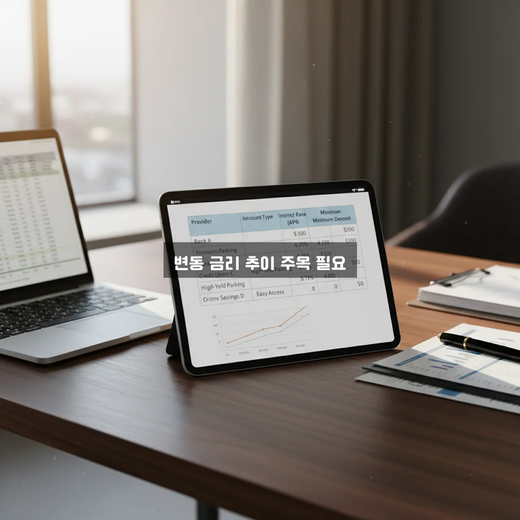 파킹통장 금리 비교 가격 2026 관련 이미지 1