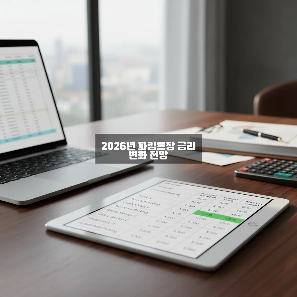 파킹통장 금리 비교 가격 2026 관련 이미지 2