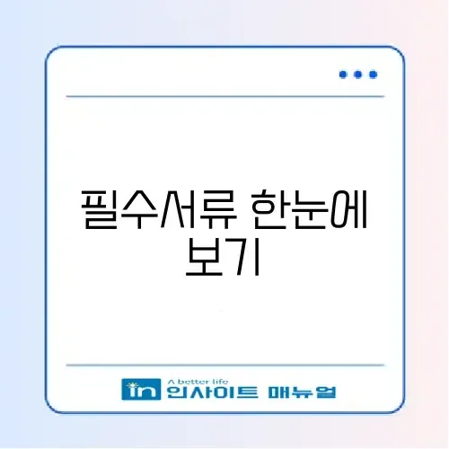 사업자등록 신청 준비서류 완벽 정리 가이드 알아보기 썸네일