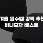 가을 겨울 필수템 강력 추천하는 비니모자 베스트