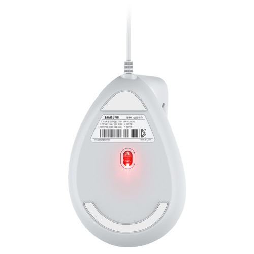 삼성전자 버티컬 마우스 유선 SM-U1300QG 라이트그레이 저소음 인체공학 사무용 업무용