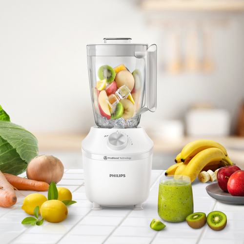 필립스 3000 시리즈 블렌더/믹서기 HR2191/00 화이트