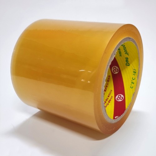 100mmX50m 박스 테이프 넓은 10cm 택배 포장 투명 포장용 택배용 이사 테잎