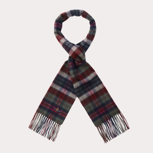 비비안웨스트우드 머플러 TARTAN 캐시미어 506360224 가을 겨울