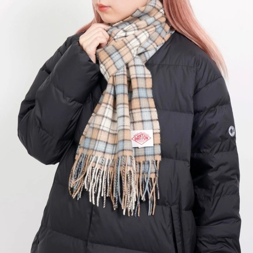 단톤 울 캐시미어 목도리 머플러 남녀공용 DT-H0226WCM 아이보리