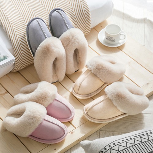 겨울 털 실내화 슬리퍼 방한 기모 털신