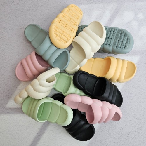 층간소음 실내화 거실 실내 슬리퍼 구름 슬리퍼 거실화 쿠션 임산부 마카롱 뚱카롱