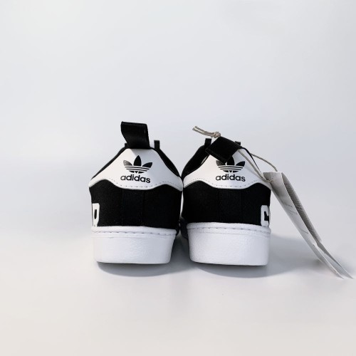 [국내매장판] 아디다스 키즈 슈퍼스타 360 유아 어린이 신발 슬립온 끈없는 운동화 블랙(리니어), 130