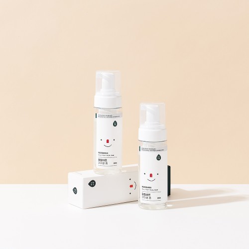 모두바른 버블 폼클렌징 임산부 초등학생 약산성 클렌징폼 150ml, 2개
