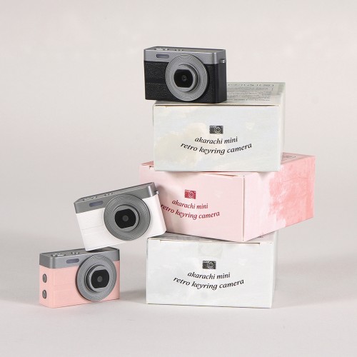아카라치 초미니 키링 캠 빈티지 레트로 디지털 카메라