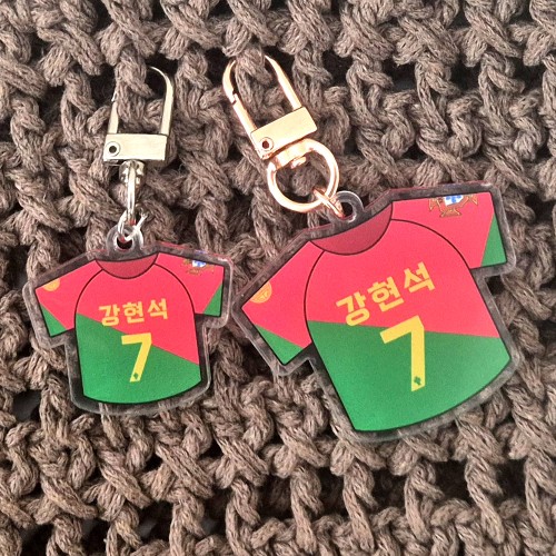 유니폼 키링 야구 축구 농구 팀 굿즈 선물 주문제작