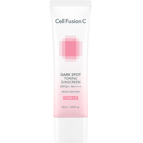 셀퓨전씨 잡티 토닝 썬스크린 50ml SPF50+ PA++++ / 자연스러운 밀착 톤업 베이스 선크림