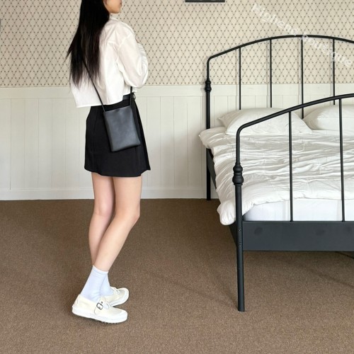 반스 메리제인 플랫 슈즈 여성 단화 아이보리, 250