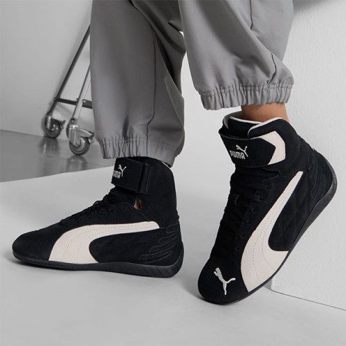 푸마 스피드캣 미드 블랙 운동화 여성 레이싱 400384-01