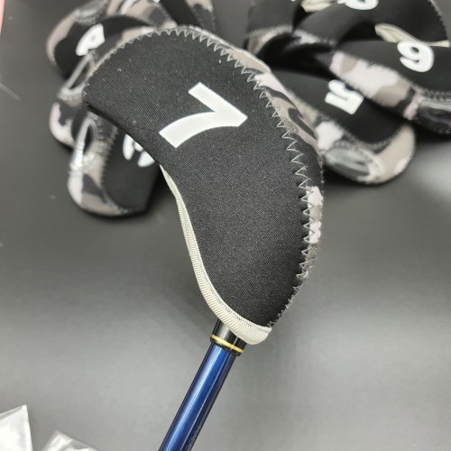 밀리터리네오플랜 투명창아이언커버10개 골프악세사리클럽보호