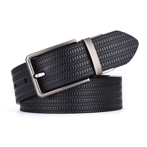 맨즈 남자 벨트 캐주얼 양면 소가죽 회전 버클 정장 허리띠 남성벨트