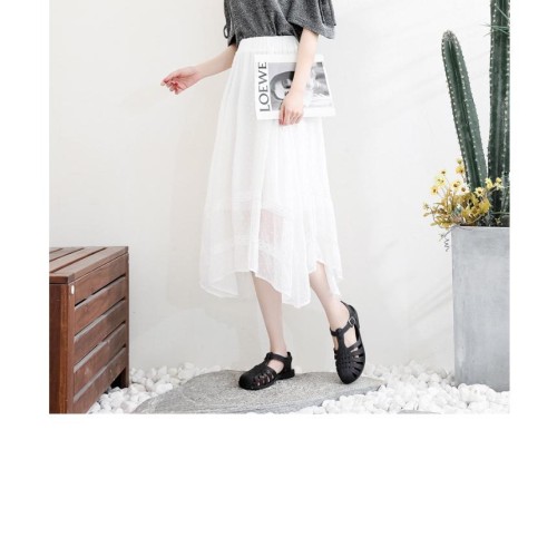 장마철 젤리슈즈 비올 때 신는 샌들 슈즈