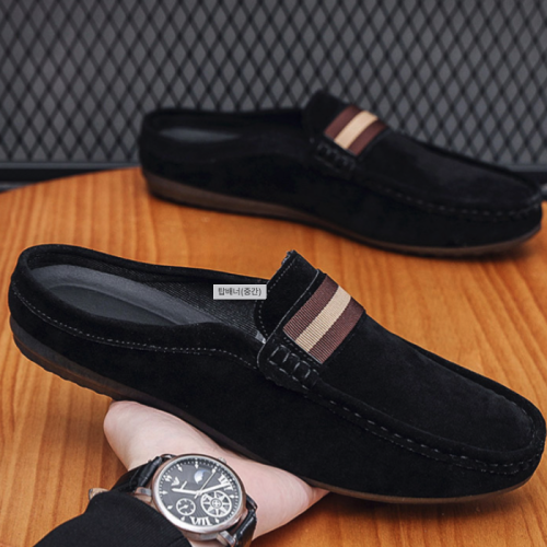 남성 스웨이드로퍼 편한 슬립온 캐주얼 드라이빙슈즈