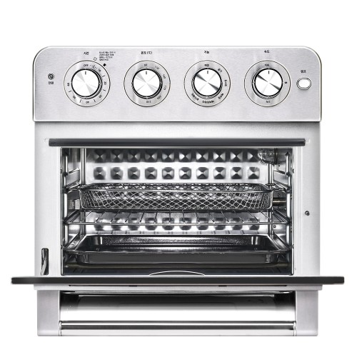 보아르 에이블 듀얼 오븐 에어프라이어 23L 로티세리 스텐 대용량 오븐형 에어프라이기