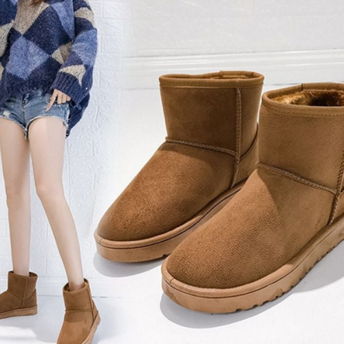 데일리 여성 털 부츠 앵클 여성 숏 부츠 겨울 방한