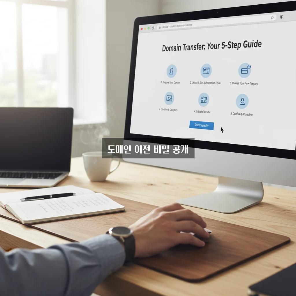 쉽고 빠운 도메인 이전 방법 완벽 정리 관련 이미지 2