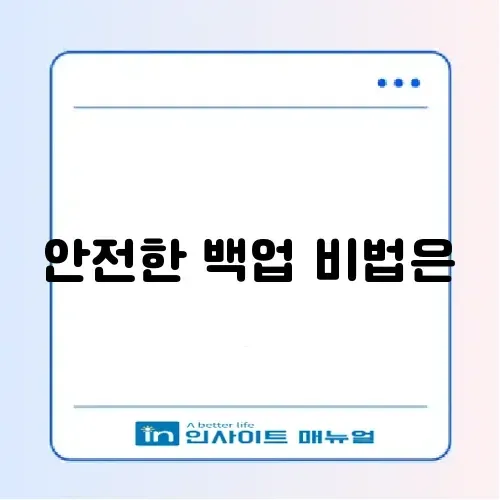 워드프레스 자동 백업 설정 완벽 가이드 알아보기 썸네일