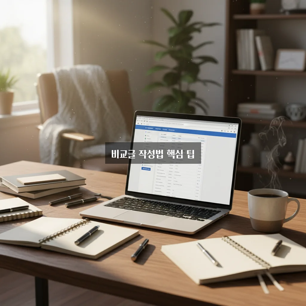 워드프레스 비교형 글쓰기 완벽 가이드 알아보기 관련 이미지 1