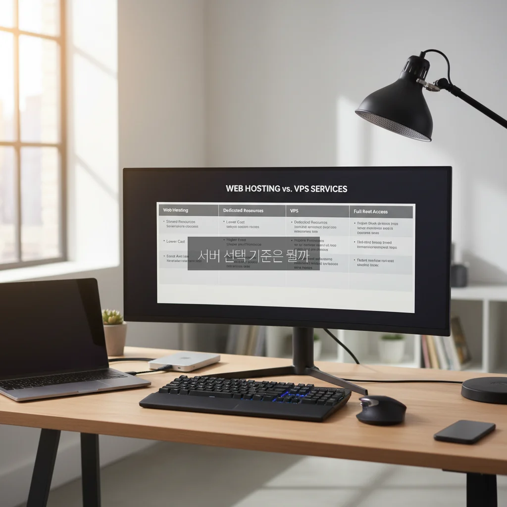 웹호스팅과 VPS 차이 완벽 정리 가이드 관련 이미지 2