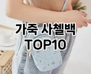 [추천소개]가죽 사첼백 추천 순위  TOP10 2026년 4월1주차