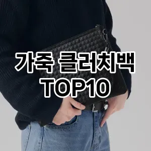 [추천리뷰]가죽 클러치백 추천 순위  TOP10 2026년 4월1주차