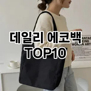 [베스트템]데일리 에코백 추천 순위  TOP10 2026년 4월1주차