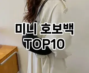 [추천리뷰]미니 호보백 추천 순위  TOP10 2026년 4월1주차