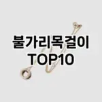 [리뷰리뷰]불가리목걸이 추천 순위 구매가이드 TOP10 2026년 4월4주차