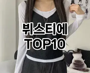 [리뷰리뷰]뷔스티에 추천 순위  TOP10 2026년 4월3주차