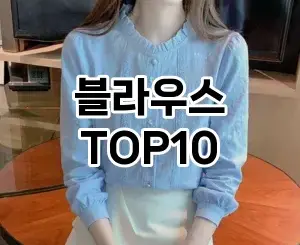 [추천안내]블라우스 추천 순위  TOP10 2026년 4월3주차