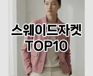 [추천리뷰]스웨이드자켓 추천 순위  TOP10 2026년 4월3주차