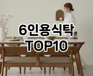 [베스트템]6인용식탁 추천 순위 구매가이드 TOP10 내돈내산