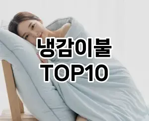 [진짜리뷰]냉감이불 추천 순위 구매가이드 TOP10 교환 후기