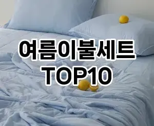 [특가소개]여름이불세트 추천 순위 구매가이드 TOP10 국민템