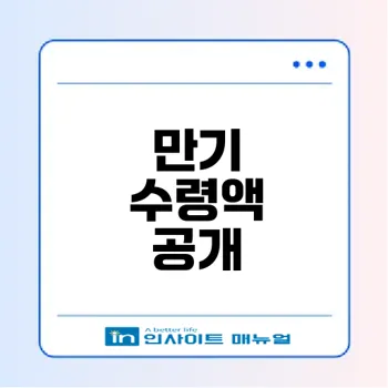 청년미래적금 만기 수령액 체크해볼까