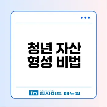 청년미래적금으로 자산 형성하기