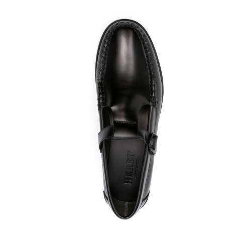 헤레우 남성 FW26 블랙 Moccasins MFALBE ALBER