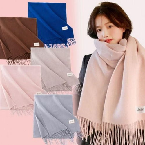 목도리 가을 남녀공용 프리미엄 캐시미어 데일리 머플러 선물 겨울