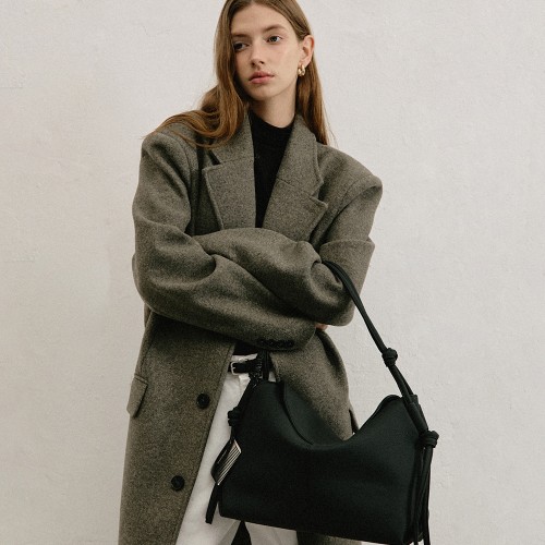 [moremorr] NODI BAG 호보백 숄더백 블랙